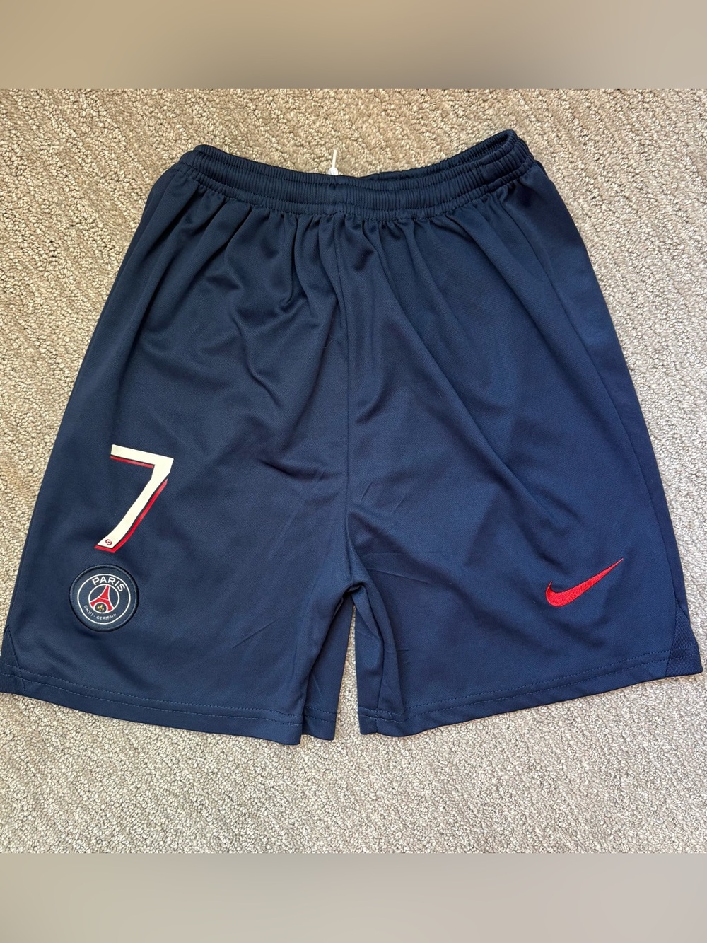 Boys Nike Paris Saint-Germain Soccer  Shorts Size Youth L
